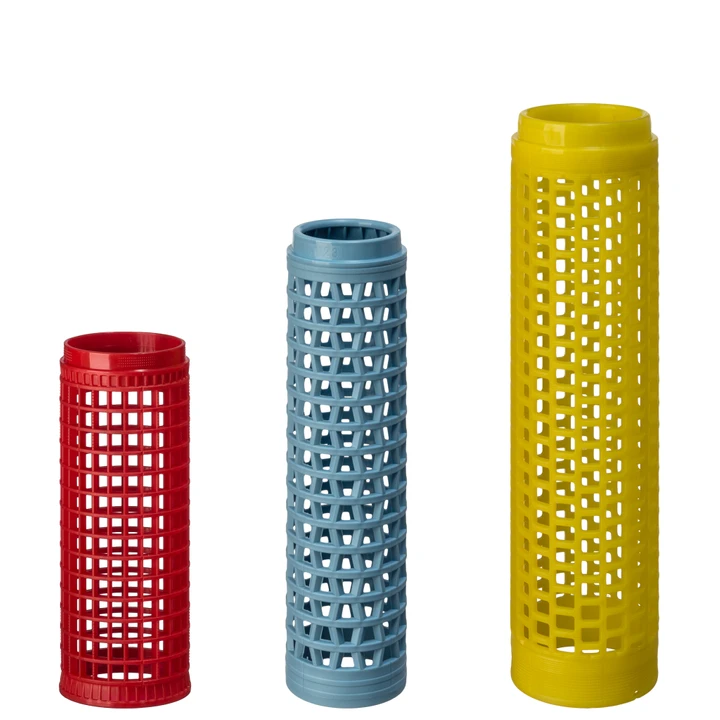 SINGLE-USE CYLINDRICAL DYE TUBES